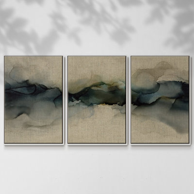 Ocean Streams - Toile encadrée multi-pièces