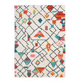 Antaniyah Faux Rabbit Fur Hand Tufted Rug