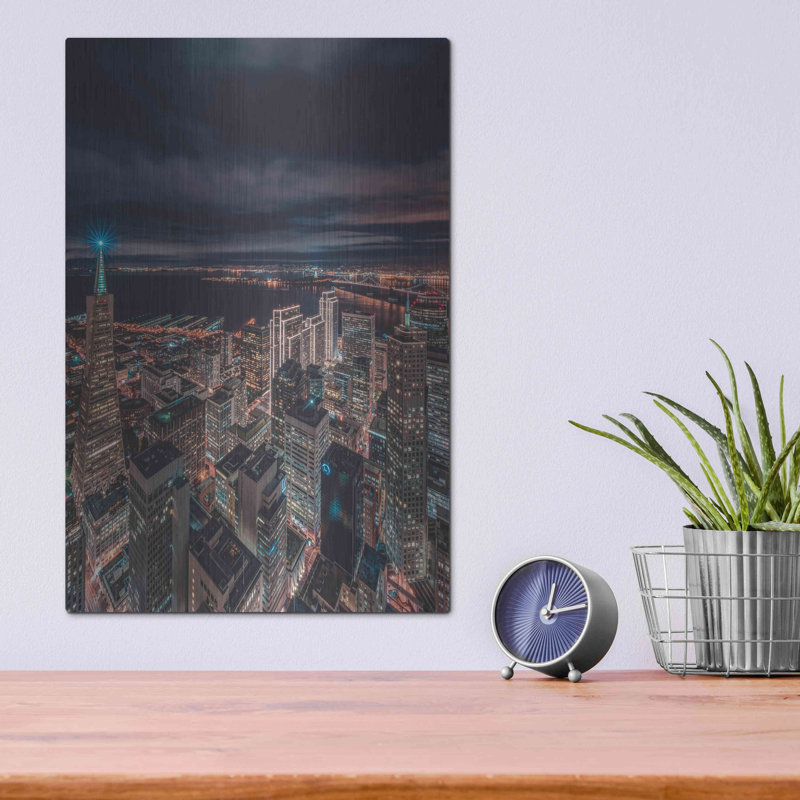 «San Francisco Look Down 5» par Bruce Getty, H 16 po x l 12 po