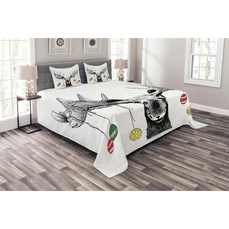 Rustic Coverlet, Queen Coverlet + 2 Shams