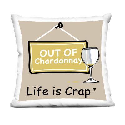 Coussin Stupell Industries Out Of Chardonnay Design by LIC
