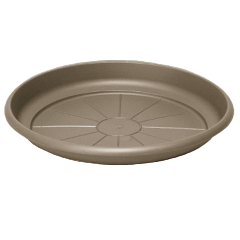 Saucer Plant Stand, Capuccino, 1.6" H x 11.8" W x 11.8" D