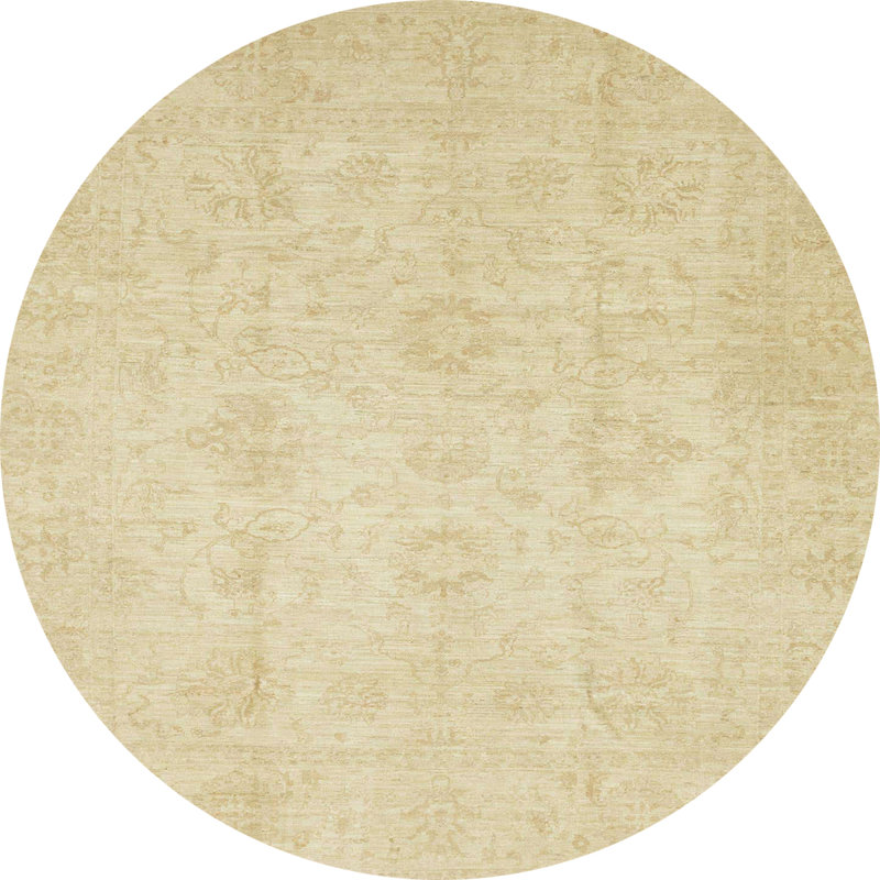 Tapis abstrait moderne 2583, Rond 8 pi