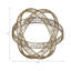 Sphère décorative moderne en métal avec orbe en fil métallique pour décoration intérieure contemporaine.-1447606717