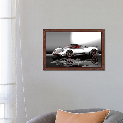 Pagani Zonda Cinque - Print on Canvas