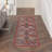 Machine Woven / Power Loomed Performance Red/Beige/Blue Rug-483702387
