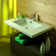 Ceramica Tecla By Nameeks Mars 21.26'' Glossy White Ceramic Rectangular Bathroom Sink with Overflow