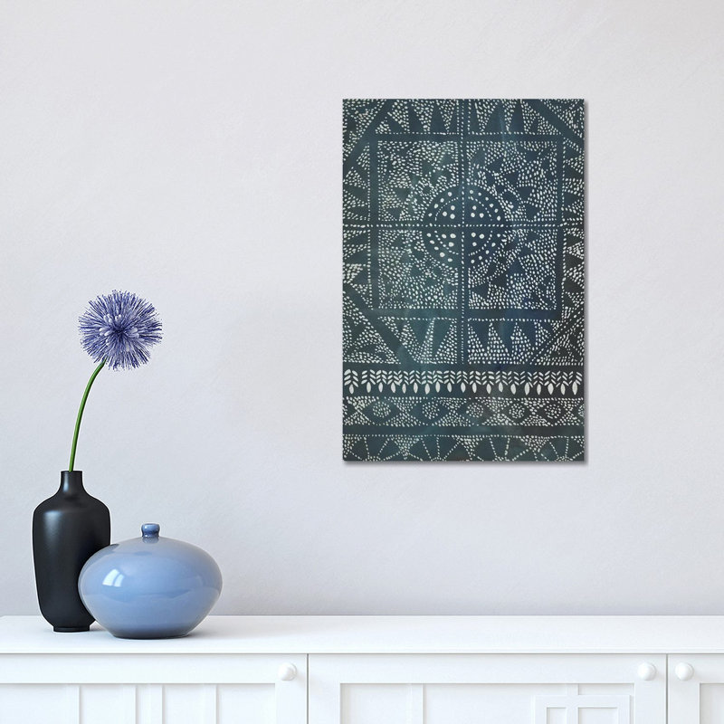 Indigo Journey II by Chariklia Zarris - Wrapped Canvas Gallery-Wrapped Canvas Giclée, 45.72cm H x 30.48cm W x 1.905cm D