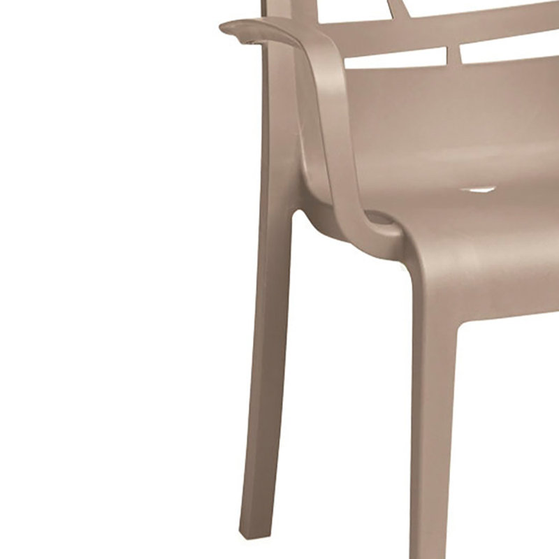 Grosfillex Essenza Stackable, French Taupe