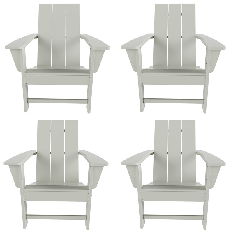 Joubert Foldable Outdoor Adirondack Set, Sand