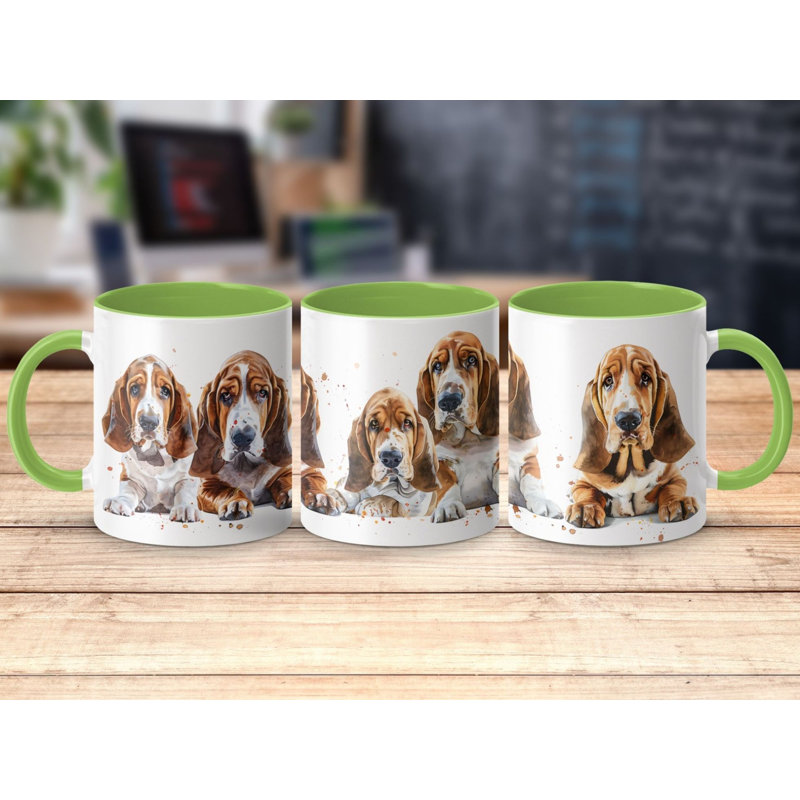 Mug, 4, Light Green