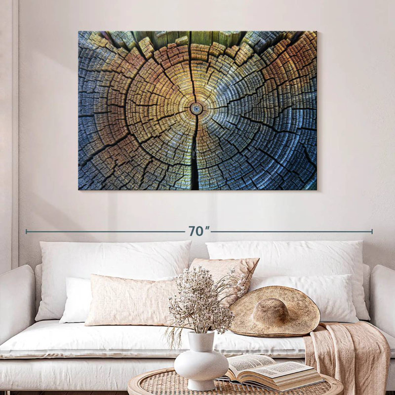 Harnek Tree Trunk Pattern, 32" H x 48" W