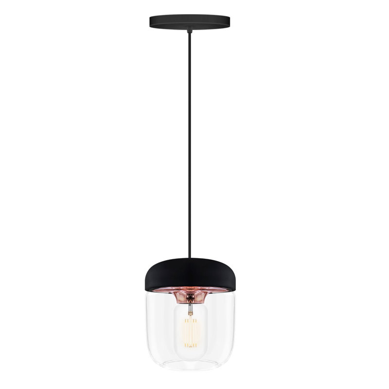 Hisako 1 - Light Single Pendant, Polished Copper