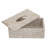 Rectangular Cream Marble Tissue Box Cover