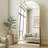 Mirror Full Length,Arched Full Length Mirror With Stand, Floor Mirror With Aluminum Alloy Frame, Wall Mounted Mirror For Bedroom ,Living Room, Wall Mounted Or Standing-1392552359