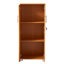 Fonte Storage Cabinet with Lock, 2 Door 2 Shelf Storage Cupboard File Cabinet-1239857703