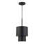Mini-luminaire suspendu noir 1 lumière Zolana-725090356-725090318