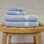 Serviette de bain en fibre Fibertone par 1888 Mills - bordure en éponge 24 x 54 12,50 lb | dz