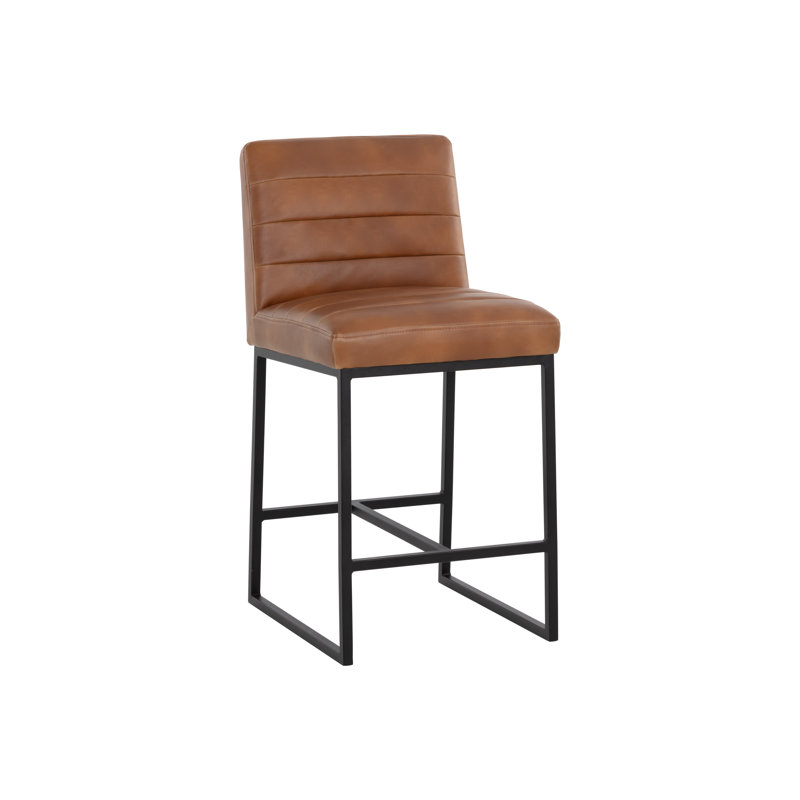 Spyros Counter Stool - Havana Dark Brown, Counter Stool (26" Seat Height), Brown