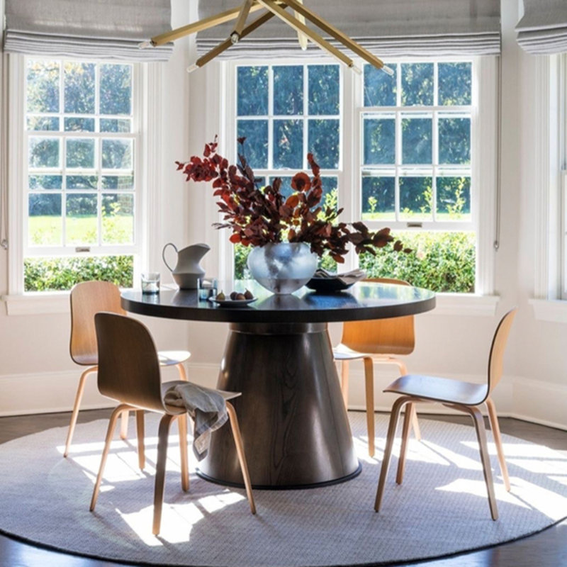 Odion By Michael Weiss Solid Wood Table Base, Casa Blanca