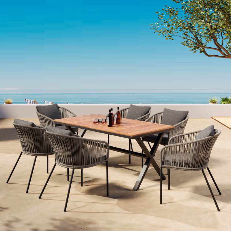 7 Piece Patio Dining Set