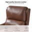 Fauteuil inclinable en cuir Beecher 28,75 po-512081986