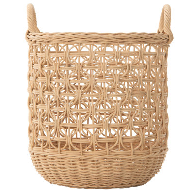 Panier à linge avec poignées