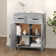 Sideboard Console Cabinet with Storage for Kitchen Engineered Wood