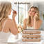 Miroir de salle de bain à DEL l 40 po x H 30 po - antibuée, lumière à intensité variable, capteur tactile, fixation murale horizontale / verticale-28643657