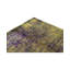 Silk Area Rug in Violet/Yellow
