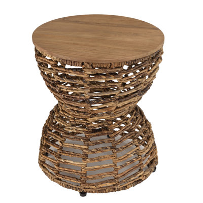 Aadhiran Solid Wood Accent Stool