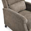 Fauteuil inclinable manuel rembourré pour le salon-2083478885