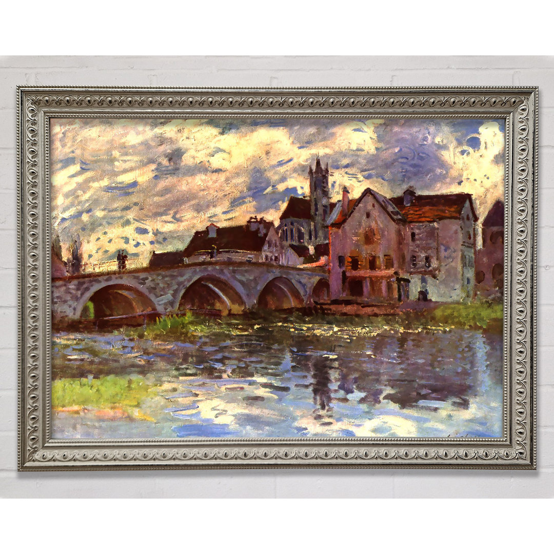 Sisley Bridge Of Moret - Einzelner Bilderrahmen Kunstdrucke