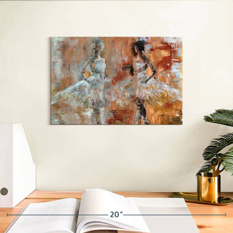 Enn Dual Dancers, 8" H x 12" W