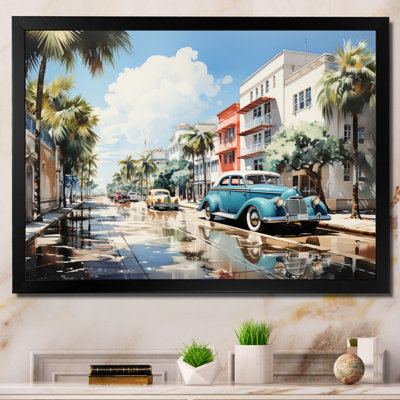 " Beige Blue Miami Beach Miami "