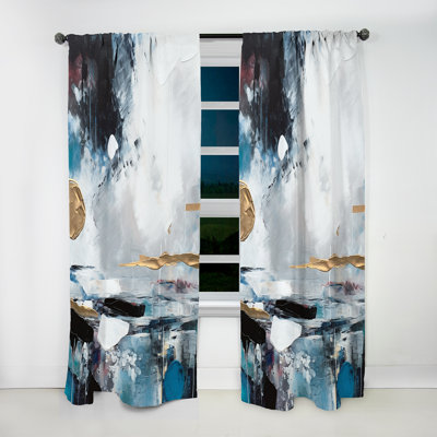 Eirian - Exploring Boho Volume III - Abstract Curtain - Velvet Room Darkening - 1 panel