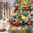 Plastic / Acrylic Artificial Tree Stand For Max. Tree Height Under 6 Ft.
