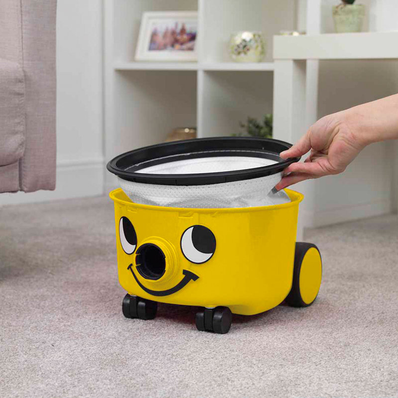 Henry Compact Cylinder Vacuum Cleaner, Yellow