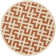 Arneshia Geometric Terracotta/Bone Indoor/Outdoor Area Rug