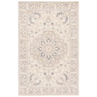 Tapis ivoire / beige Metro 617