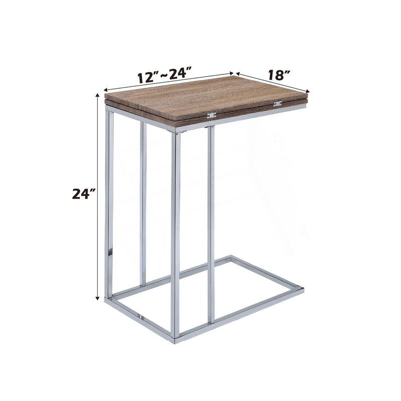 Swivel Extension Top Accent Table