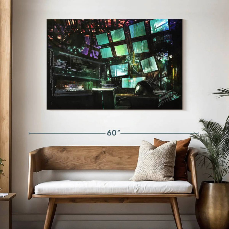 Kelan Tech Workspace, 32" H x 48" W