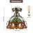 7.87'' Retro Semi Flush Light