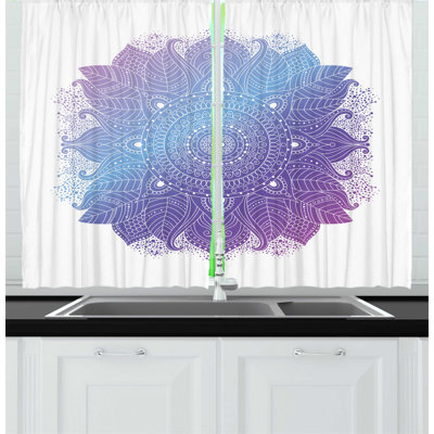 Pointed Kitchen Curtain