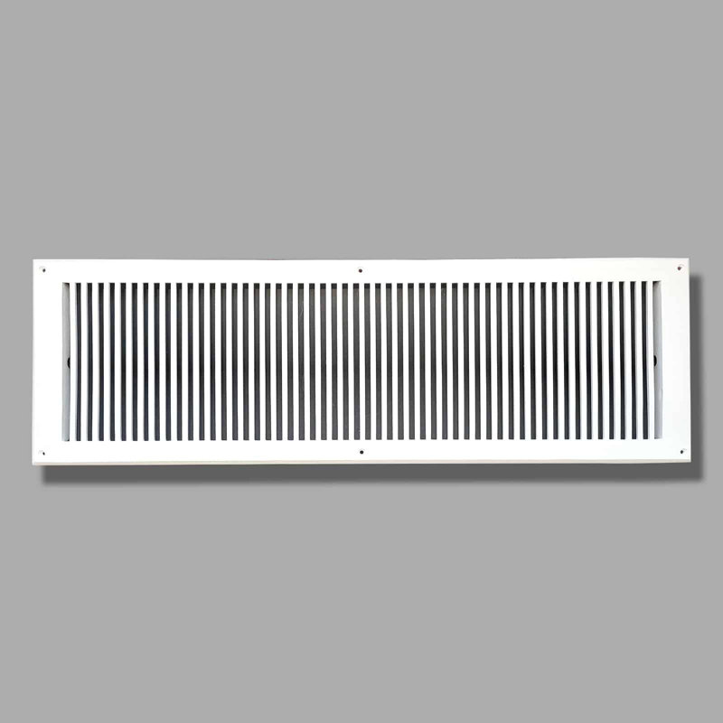 Grille murale en aluminium, Blanc