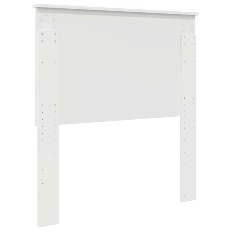 Panel Headboard, UK Single - DE 90 x 190 cm, Gloss White