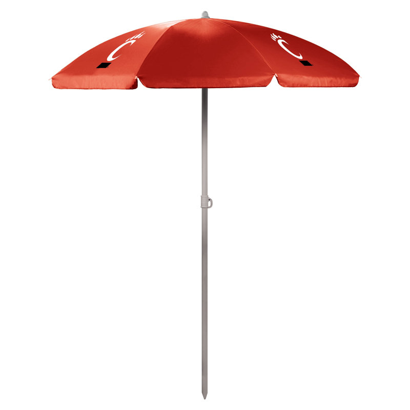 Parasol de plage 5,5 pi Ncaa, Iowa State, Rouge