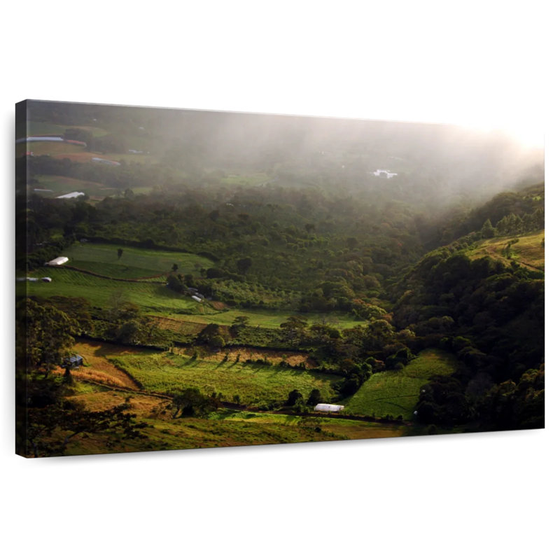 Ravi Volcan Baru Fields, 20" H x 30" W