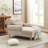 Davene Upholstered Chaise Lounge with Adjustable Backrest-1105410059