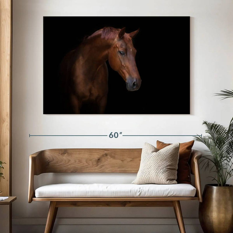 Brampt A Horse, 34" H x 51" W